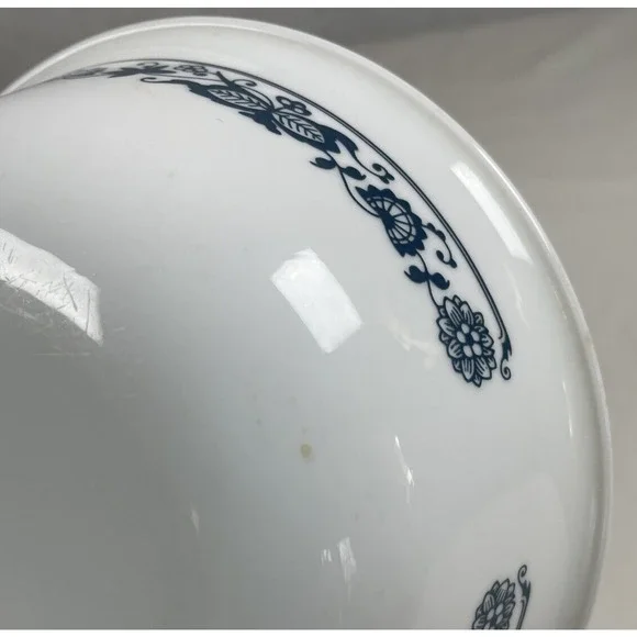 Corelle Corning 2 Vtg Old Town Blue Onion Soup Cereal Bowls + Campbell MmMm Good - Picture 4 of 13